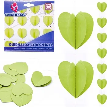 Kreativní dekorace na párty - Girlanda kulatá