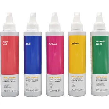 Barva na vlasy Milk_Shake Conditioning Direct Color barevný pigment bez amoniaku a peroxidu 200 ml, Silver