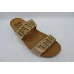 Scholl dámský pantofel DOHA 2 STRAPS béžová