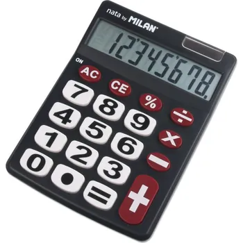 Kalkulačka Milan kalkulačka Milan 151708 8 míst černá BL 474012