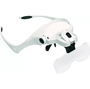 Brýle na čtení Multifunkční brýle s osvětlením, lupou a dioptriemi RIGHTWELL