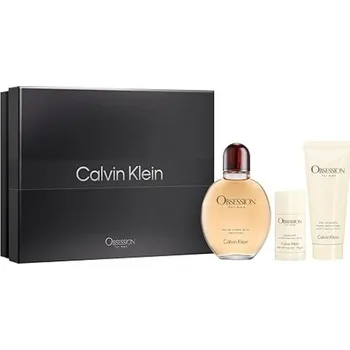 Calvin Klein Obsession For Men - EDT 125 ml + voda po holení 100 ml + tuhý deodorant 75 g + 2 měsíce na vrácení zboží