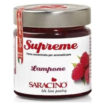 Přisada na vaření a pečení Ochucovací pasta malinová 200g - Saracino