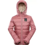 Dětská zimní oboustranná bunda ALPINE PRO EROMO velikost 164-170 dusty rose