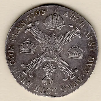 1/2 Tolar Křížový František I.(II.) 1795 C Praha 14,68 g