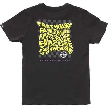 Fasthouse Youth Stray Tee Black Velikost: YS 190003-00-21