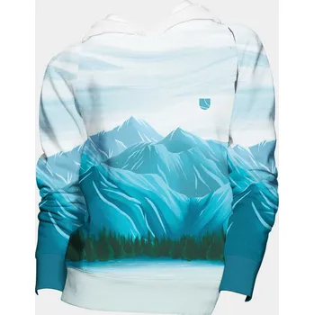 Dámská mikina UTOPY Dámská sportovní mikina Winter Mountains fullprint - starý střih Velikost: XL