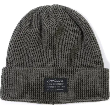 Fasthouse Waffle Beanie Dark Gray 7061-7000
