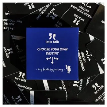 Karty Konwersacyjne Let's talk My fantasy jouzney Choose your ow