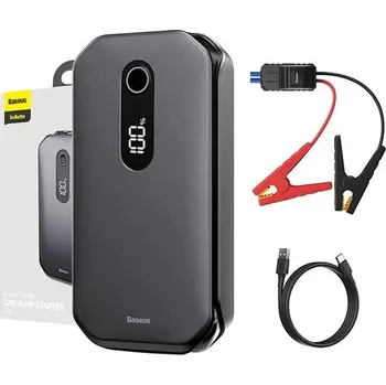 Autobaterie Baseus Super Energy Car Jump Starter 12000mAh, 1000A, USB (černý)
