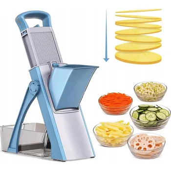 Kráječ zeleniny KRÁJEČ MANDOLÍNA STRUHADLO KRÁJEČ NA ZELENINY VERTIKÁLNÍ, ODNÍMATELNÝ, NASTAVITELNÝ