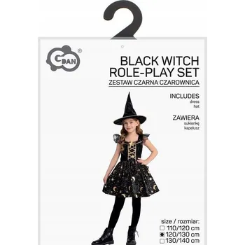 Karnevalový kostým Kostým Čarodějnice GoDan vel. 12