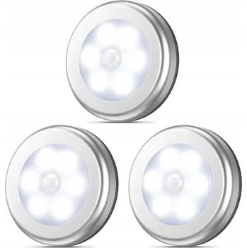 IP kamera Noční lampa stříbrná