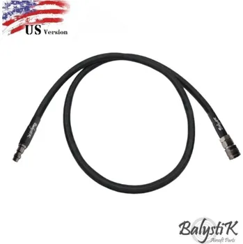 Hadice HPA premium s opletem a US rychlo-spojkou černá 103cm - Balystik