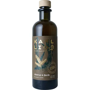 Likér KarlLIQ distillery Karlliq Akorus & Smrk 26,6% 0,5l