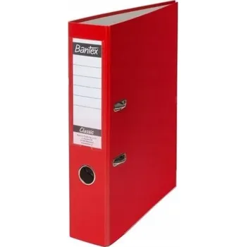 ŠANON KANCELÁŘSKÝ A4 5CM ČERVENÝ PÁKOVÝ NA DOKUMENTY SILNÝ CLASSIC