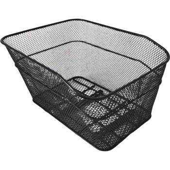 Jízdní kolo Koš na zadní nosič kola - Černý