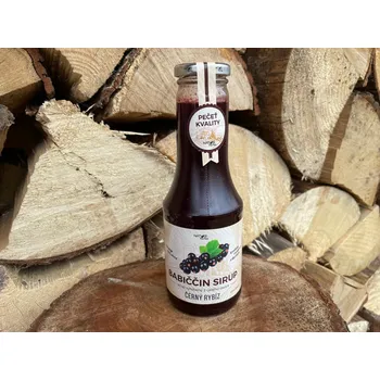 Sirup Nature Notea s.r.o. Babiččin sirup - Černý rybíz, 500 ml