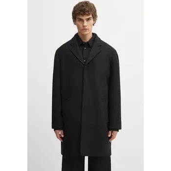 Dámský kabát Vlněný kabát Maison Kitsuné Tailored, 52, černá, 99X