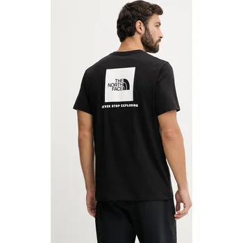 Pánská móda Bavlněné tričko The North Face EVOLUTION, S, černá, 99X