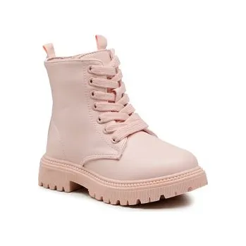 Dámské kozačky Kozačky Nelli Blu CM220117-10 Růžová 28