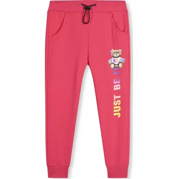 Dívčí oblečení Dívčí bavlněné tepláky Kugo WT0868 vel. 122 růžové