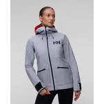 Dámská Lyžařská Bunda Helly Hansen Powderqueen 3.0 V Šedé Barvě