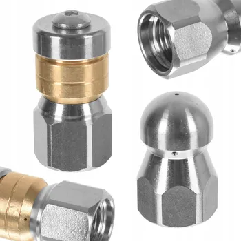 Příslušenství pro vysokotlaký čistič Sada trysek závit 1/4"F, tryska na čištění kanalizace pro myčky Karcher