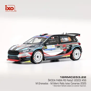 autíčko Škoda Fabia Rally2 - Rally Islas Canarias 2025 #56 Granados - Martin 1:18 IXO