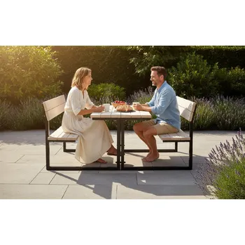 Zahradní sestava PROFIBA Set Zahrádka DUO- DŘEVO