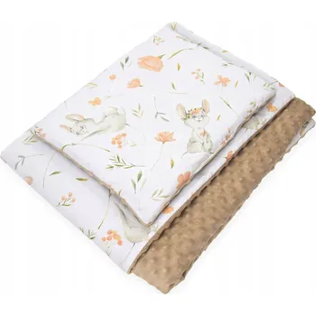 Prostěradlo DEKA PRO PŘEDŠKOLÁKA DO ŠKOLKY MINKY 100x135 + POLŠTÁŘ Kerstin