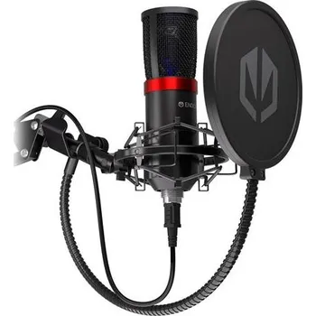 Mikrofon Endorfy mikrofon Streaming streamovací rameno pop-up filtr 3,5mm jack USB-C