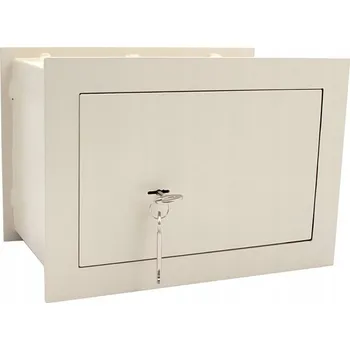 Trezor MECHANICKÝ TREZOR K ZAZDĚNÍ 33X20X23CM NA DOKUMENTY, PENÍZE, UZAMYKATELNÝ NA KLÍČ