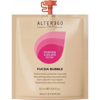 Vlasová regenerace Alter Ego Passion Fucsia Bubble tónovací maska fialová/fuchsiová 50 ml