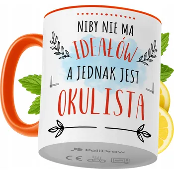 Hrnek Polidraw Hrnek Polidraw pro očního lékaře keramika 330 ml