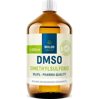 Doplněk stravy WoldoHealth DMSO dimethylsulfoxid 99,9% 1000 ml + doprava zdarma + dárek Golden Nature Goji 80g zdarma