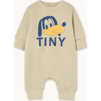 Dětský bavlněný overal Tinycottons TINY DOG GRAPHIC ONE-PIECE AW25.299 béžová 01X, vel. 74