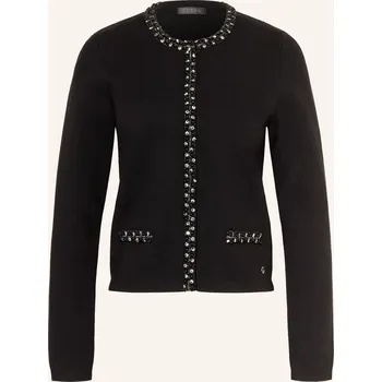 Dámský svetr Guess Dámský Pletený Kabátek S Ozdobnými Kamínky A Ozdobnými...