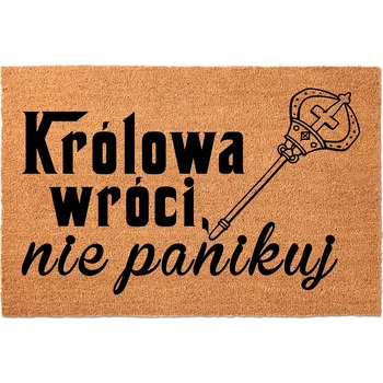 Rohožka KOKOSOVÁ VSTUPNÍ ROHOŽKA PŘED DVEŘE S VTIPEM A HUMOREM | NEPANIKAŘ