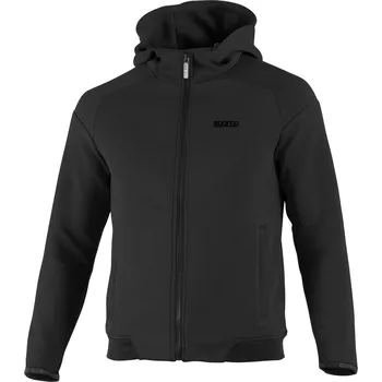 Pánská mikina Sparco Hooded Full Zip Sweatshirt, black