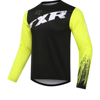 Moto dres Motokrosový dres TXR Pulse černo-fluo žlutý Velikost: L