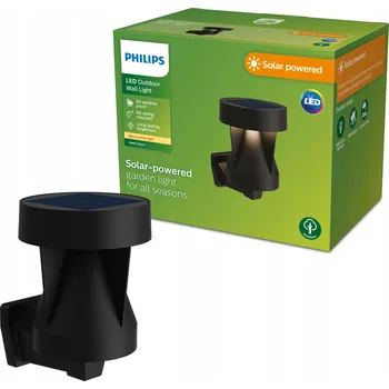 Venkovní osvětlení Philips Avery venkovní solární LED svítidlo 1,8W 200lm 2700K IP44 černé