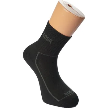 Rybářské oblečení Bobr Ponožky Jaropodzimní Sport Černé - 41-42