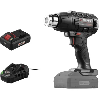 Horkovzdušná pistole PARKSIDE PERFORMANCE® Aku horkovzdušná pistole PPHLGA 20-Li A2, Smart 4 Ah