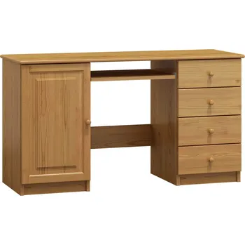 Psací stůl Psací stůl 133 - masiv borovice Odstín: Olše