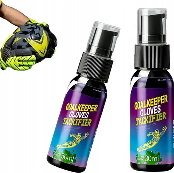 Brankářské rukavice 2x Lepidlo na brankářské rukavice 30ml – Vysoká účinnost ve spreji