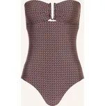 Jets Australia Dámské Plavky S Bandeau Desertgeo, tmavě hnědá...