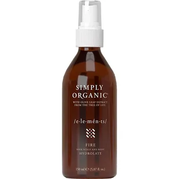 Vlasová regenerace Simply Organic Elements Hydrolate Fire Spray 150 ml