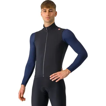 Cyklistická vesta Vesta Castelli Espresso 4524509 pánská light black XXL