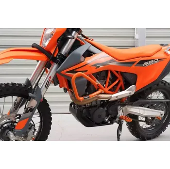 Rám pro motocykl Padací rám Husqvarna 701, KTM 690, Gas Gas 700 - oranžový Yakk EXP